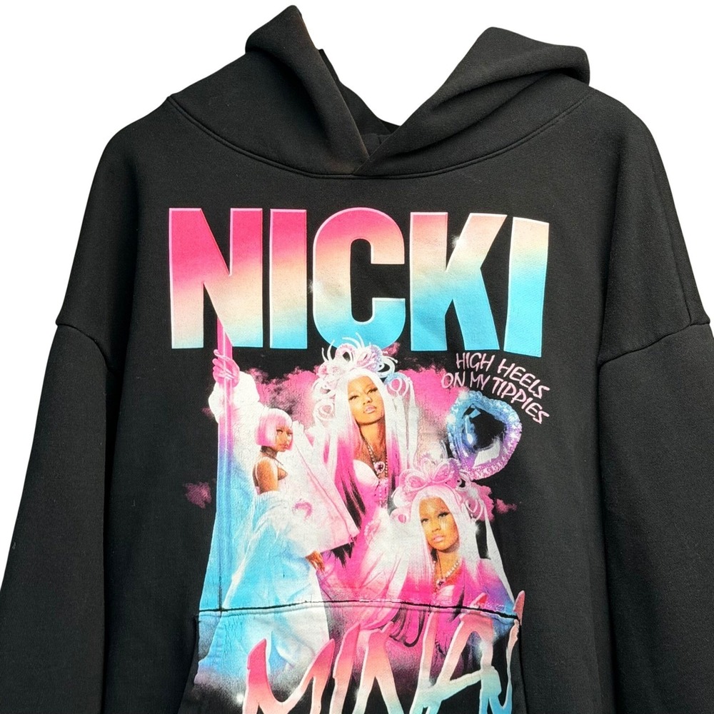 Nicki Minaj Pink Friday 2 Concert Merch Unisex Hoodie XL Streetwear Pop